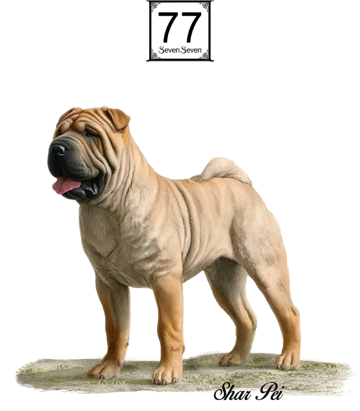 Shar Pei - bawełniana torba canvas