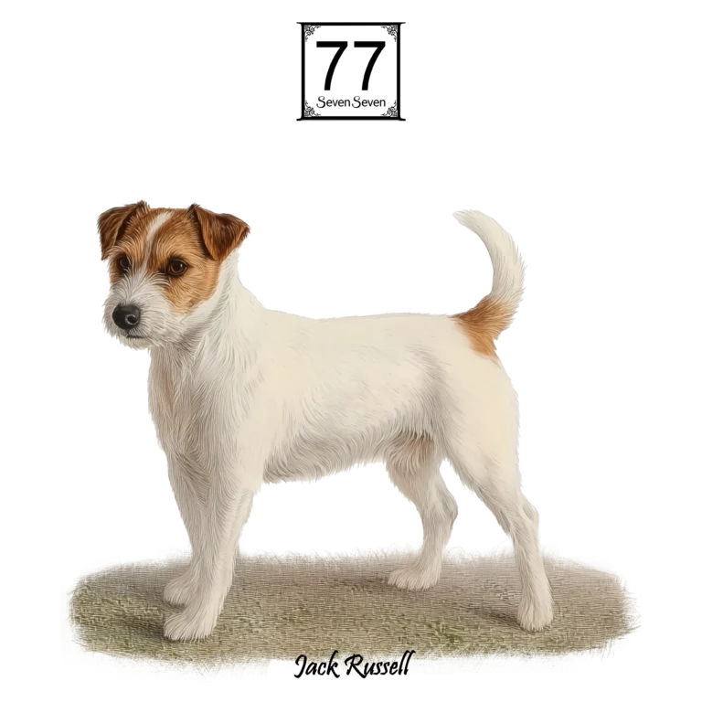 Jack Russell - bawełniana torba canvas